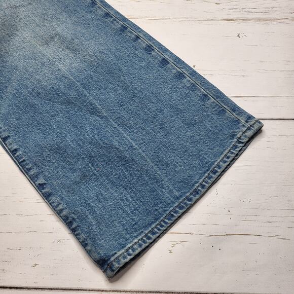 J. Crew Petite Semi Stretch High Rise Cropped Kick Out Jeans Medium Wash 29P - Picture 7 of 9